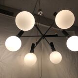 Italian design chandelier 1970