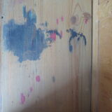 Parisian cabinet vintage solid oak