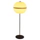 Spherical floor lamp in metal and acrylic, 1960s