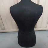 Ancien buste de couturière noir mannequin