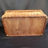 Rattan chest bench