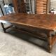 large old walnut farmhouse table