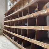 Meuble de métier pin à cases XL 250cm