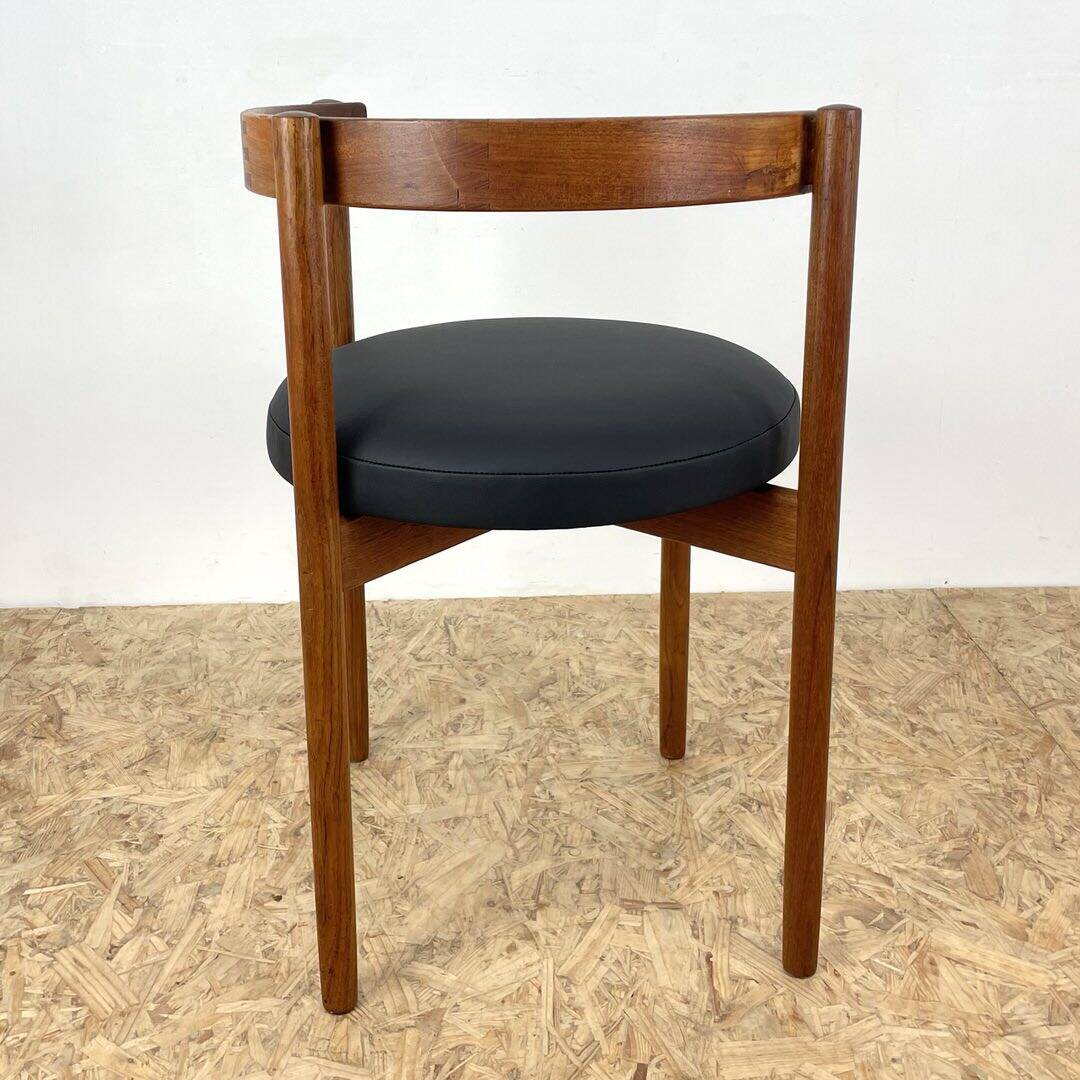 Chaise en teck danois par Hugo Frandsen