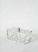 Silver-plated and glass condiment pot, 1930
