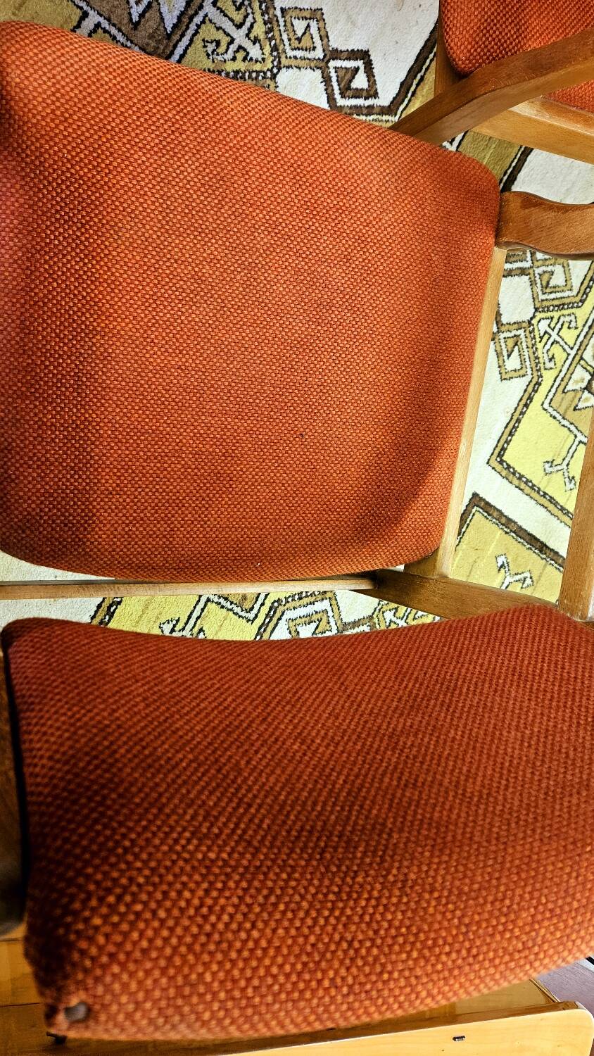 Set de 4 fauteuils casala 1970 vintage