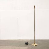 Lonea floor lamp in Hollywood Regency vintage style in brass by Florian Schulz.