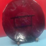 elegant Italian design cup from IVV glassware purple color - ∅ 40 cm