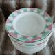 20 antique flat plates from Digoin and Sarreguemines