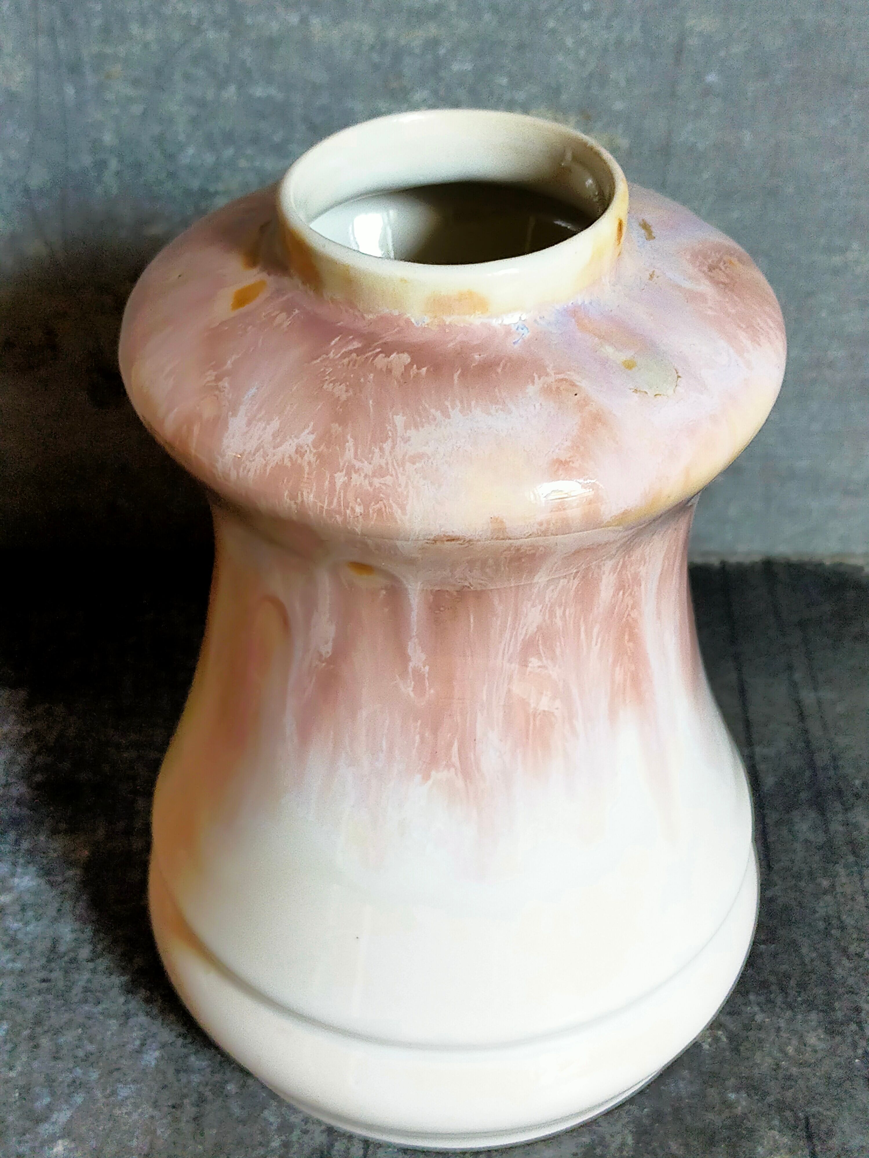 Ceramic vase of St-Uze manufacture Rodaceram 60s