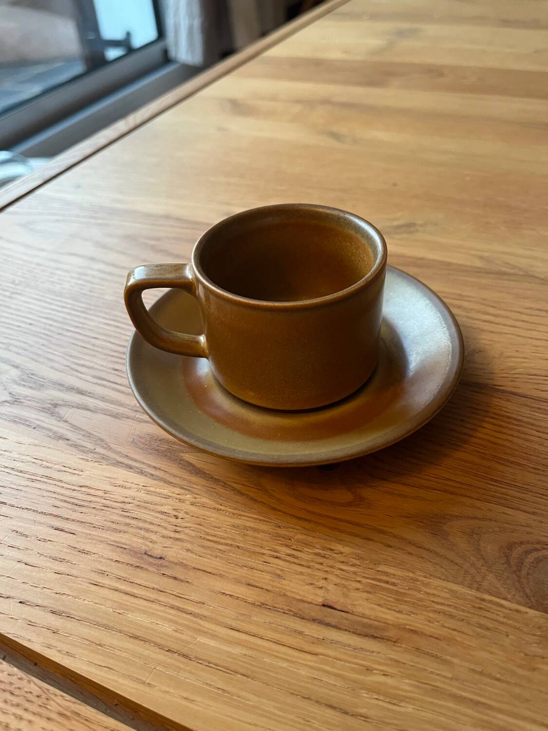 Coffee cup and dish