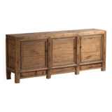 Ancien buffet en bois à trois portes (vers 1920)