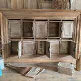 Old block of mailboxes