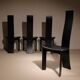 Four Sculptural ‚Iris‘ Chairs by Bob van den Berghe for Tranekaer