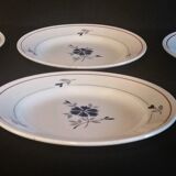 Six-plate series serves Moulin des loups Orchies model Prisca 50s