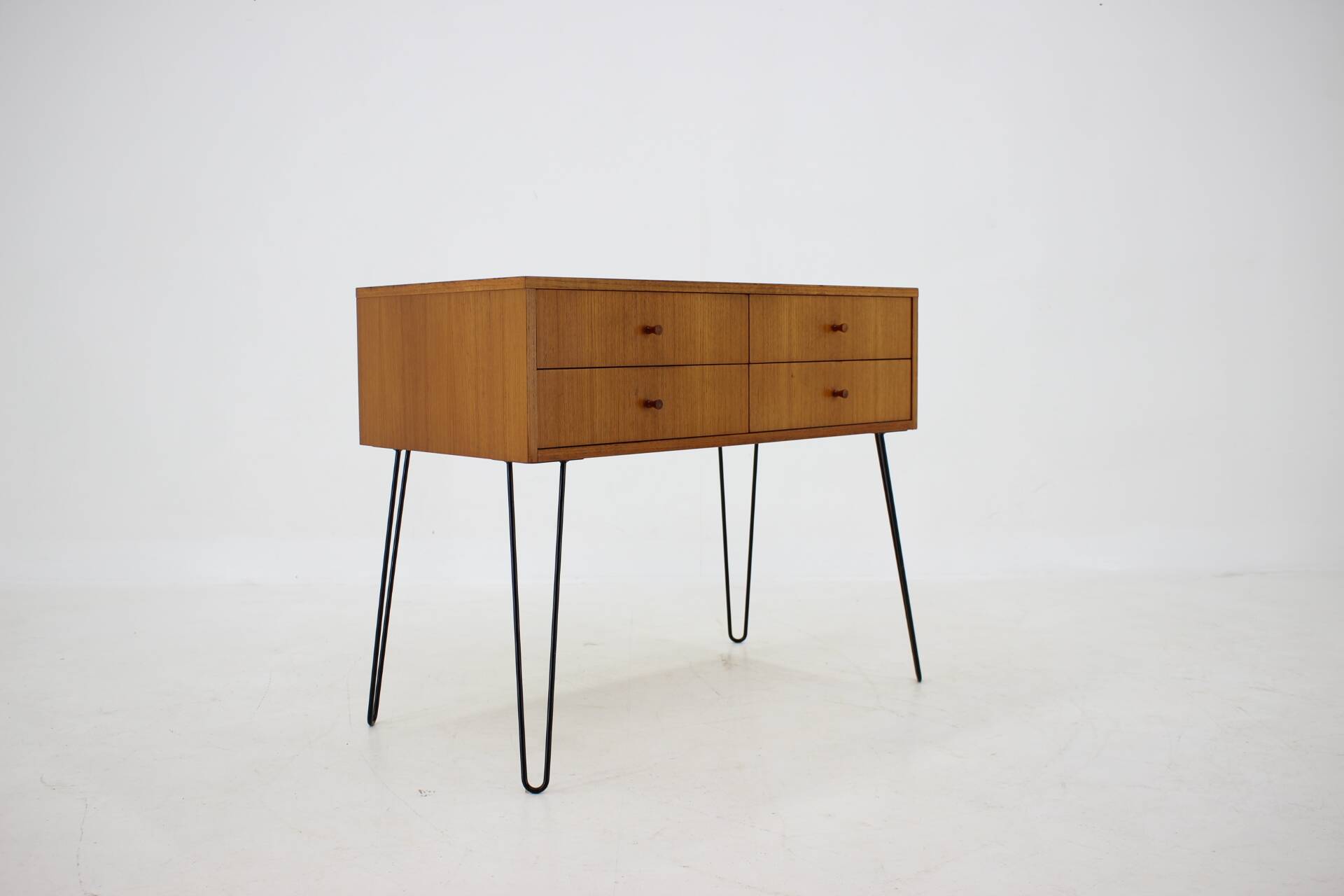 Commode à tiroirs en teck recyclé danois des années 1960