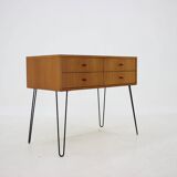 Commode à tiroirs en teck recyclé danois des années 1960