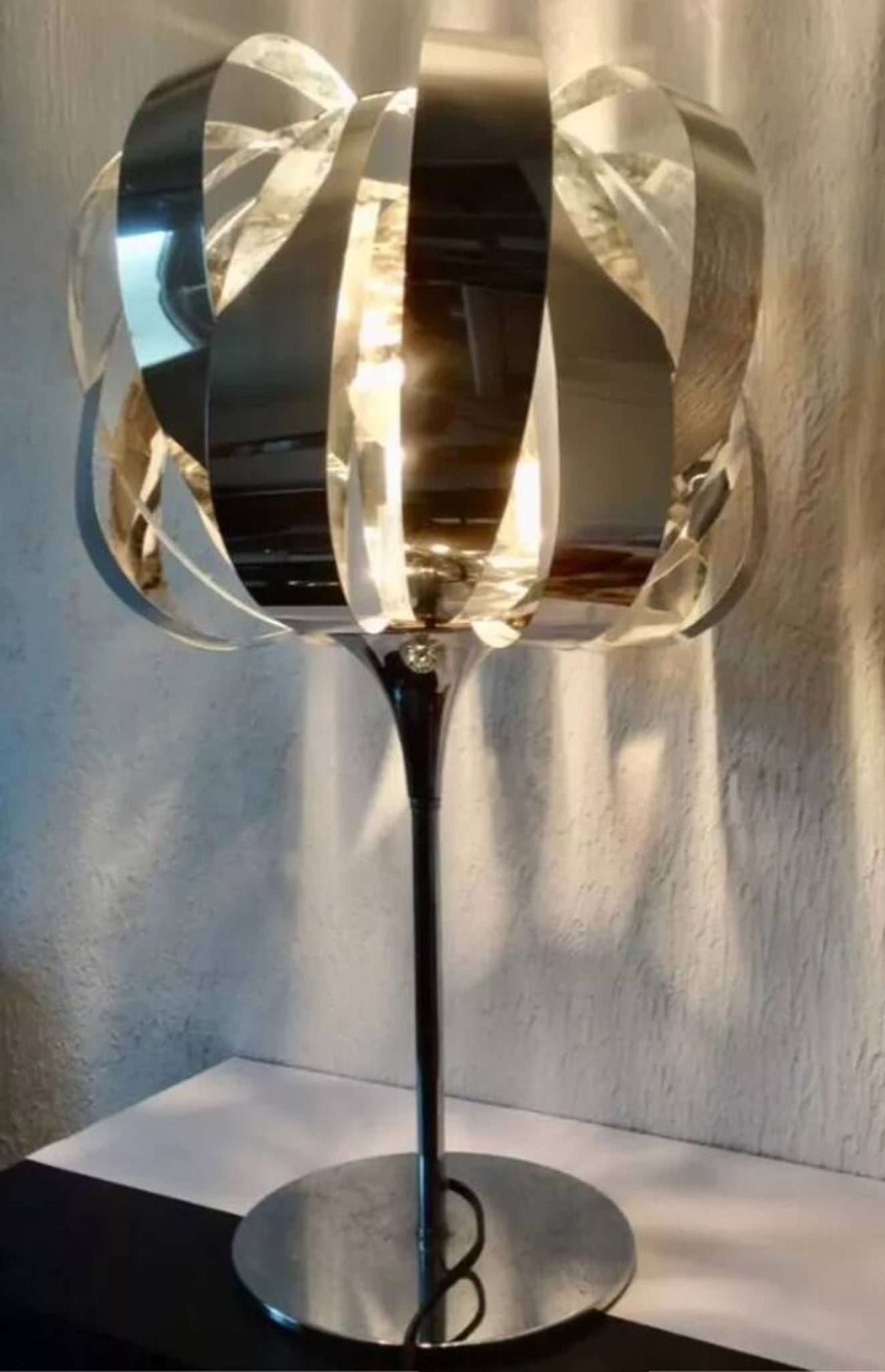 Lampe chrome vintage