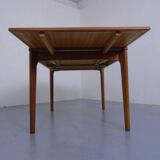Extendable Teak Dining Table by Henning Kjærnulf for Velje Møbelfabrik, 1960s