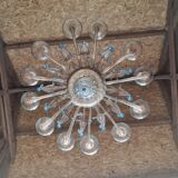 Lustre en verre de Murano