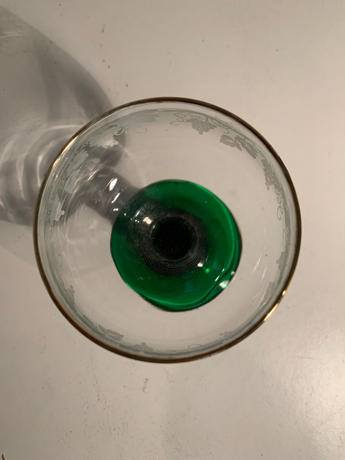 Six verres à vin d alsace