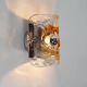 Pair of 1970's Murano glass wall sconces by AV Mazzega - 2 pairs available