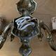 Golden wall sconces