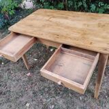 Old wooden table