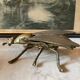 Golden metal insect ashtray