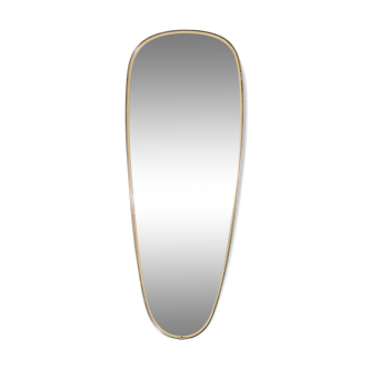 Miroir forme libre 78x30cm moderniste vintage 50' 60'