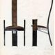 SD51 Golem Chairs by Vico Magistretti for Poggi, 1960s, Set of 4