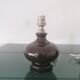 Pair of lamp feet of vintage glass - 1970