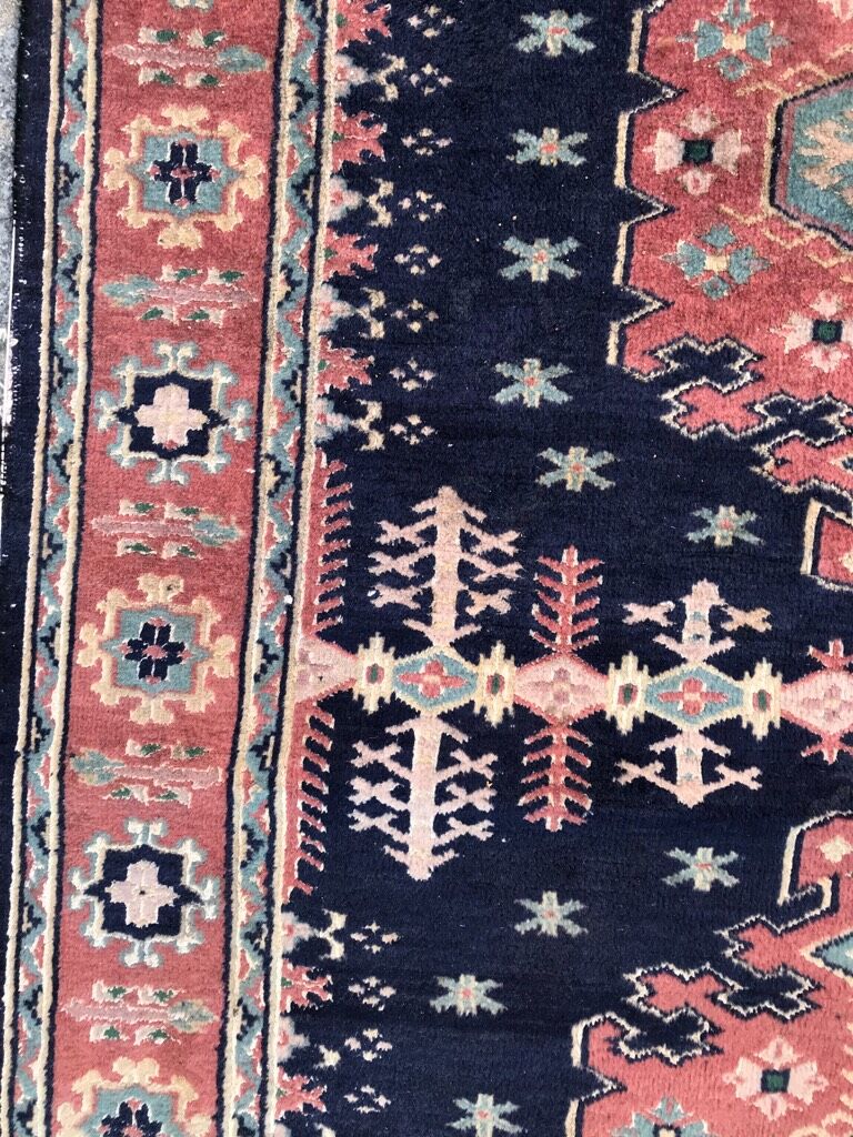 Former Pakistani oriental rug wool handmade 150x95cm