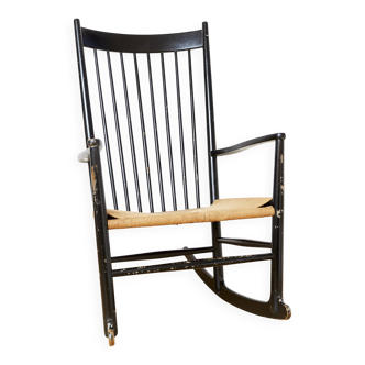 Hans J.Wegner Rocking Chair J16 for FDB Møbler