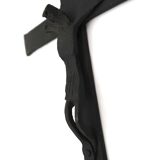 Wrought iron wall crucifix in the style of Jean Touret Marolles, 1950s