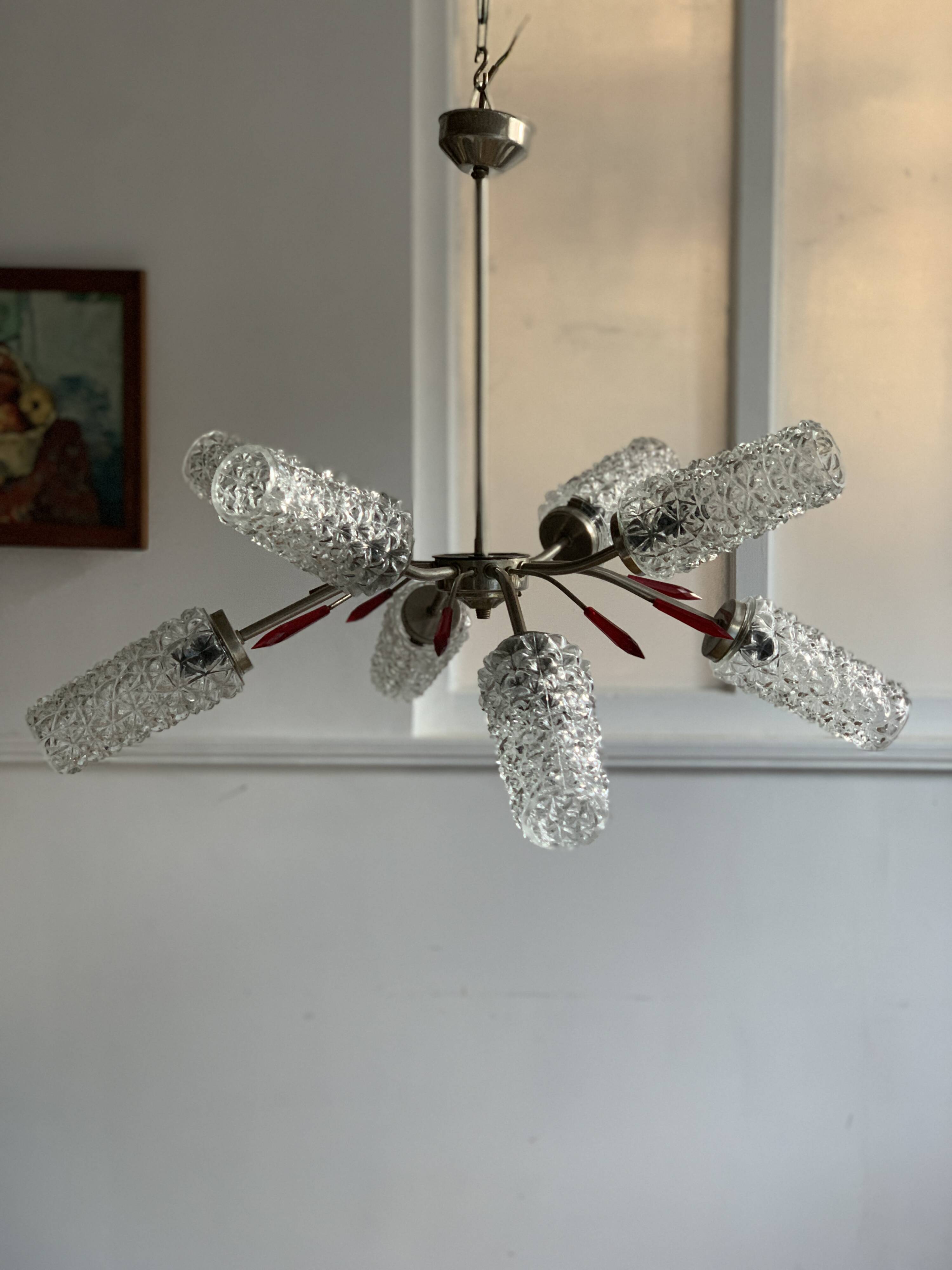 Tulip chandelier pendant