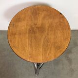 Black Industrial Workshop Stool, 1960s