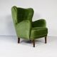 Danish Wingback Chair, 1950s