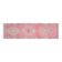 1970s Vintage Turkish Oushak Handmade Wool Cotton Pink Runner Rug 93x327
