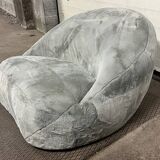 1970s design armchair in the style of Raphaël Raffel