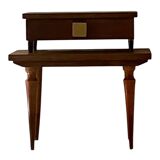 Vintage bedside table, spindle legs