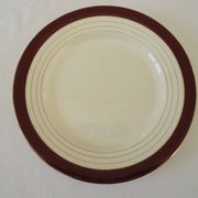 Assiettes plates porcelaine opaque digoin sarreguemines modèle pasteur