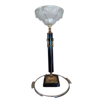Electrified Napoleon III lamp
