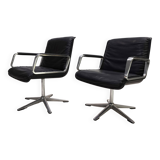 Wilkhahn Delta set of 2 conference/dining chairs from Delta Group