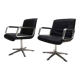 Set of 2 Wilkhahn Delta conference/dining chairs from the Delta Group