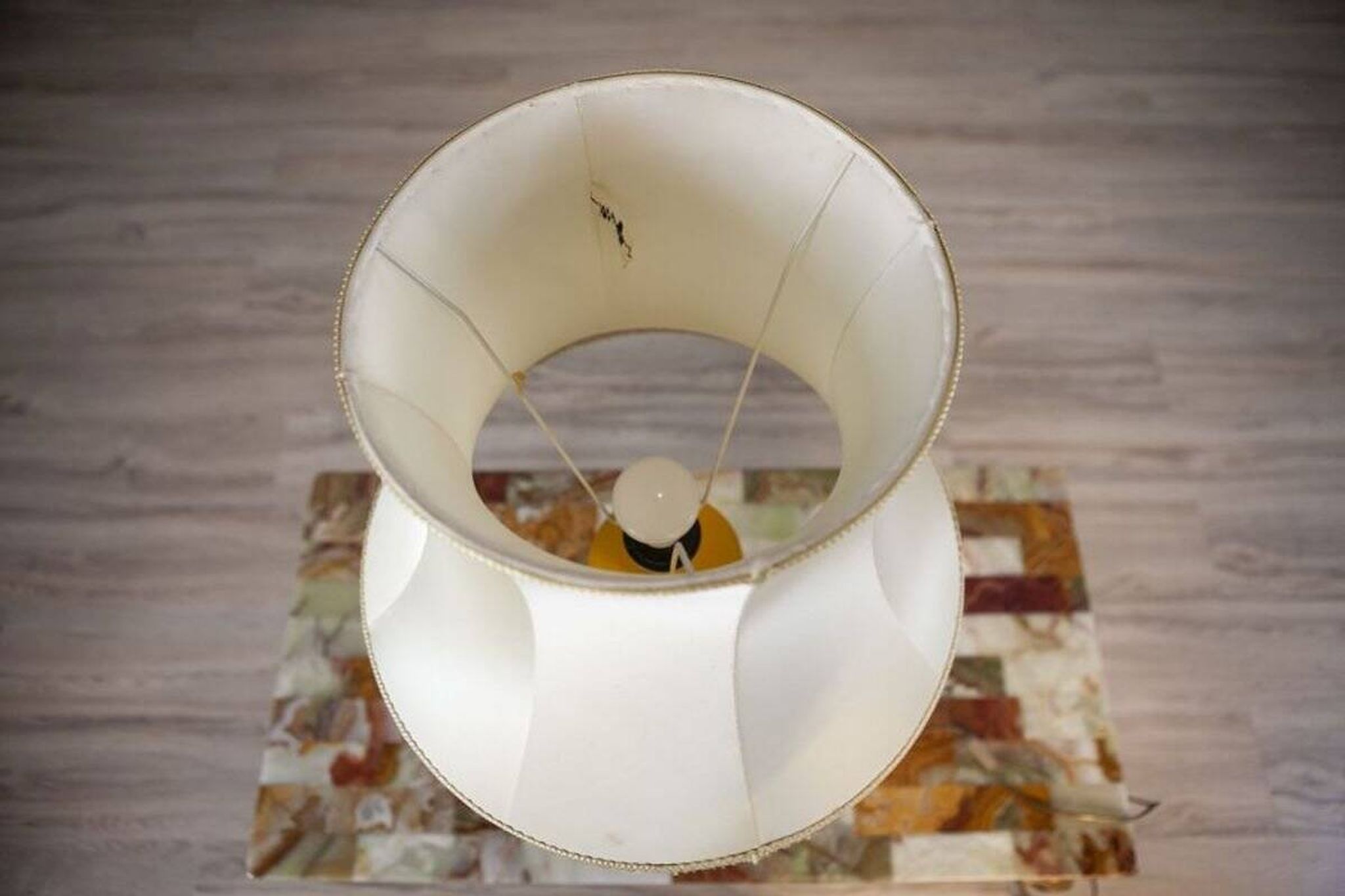 20th Century Night Lamp on Ceramic Base