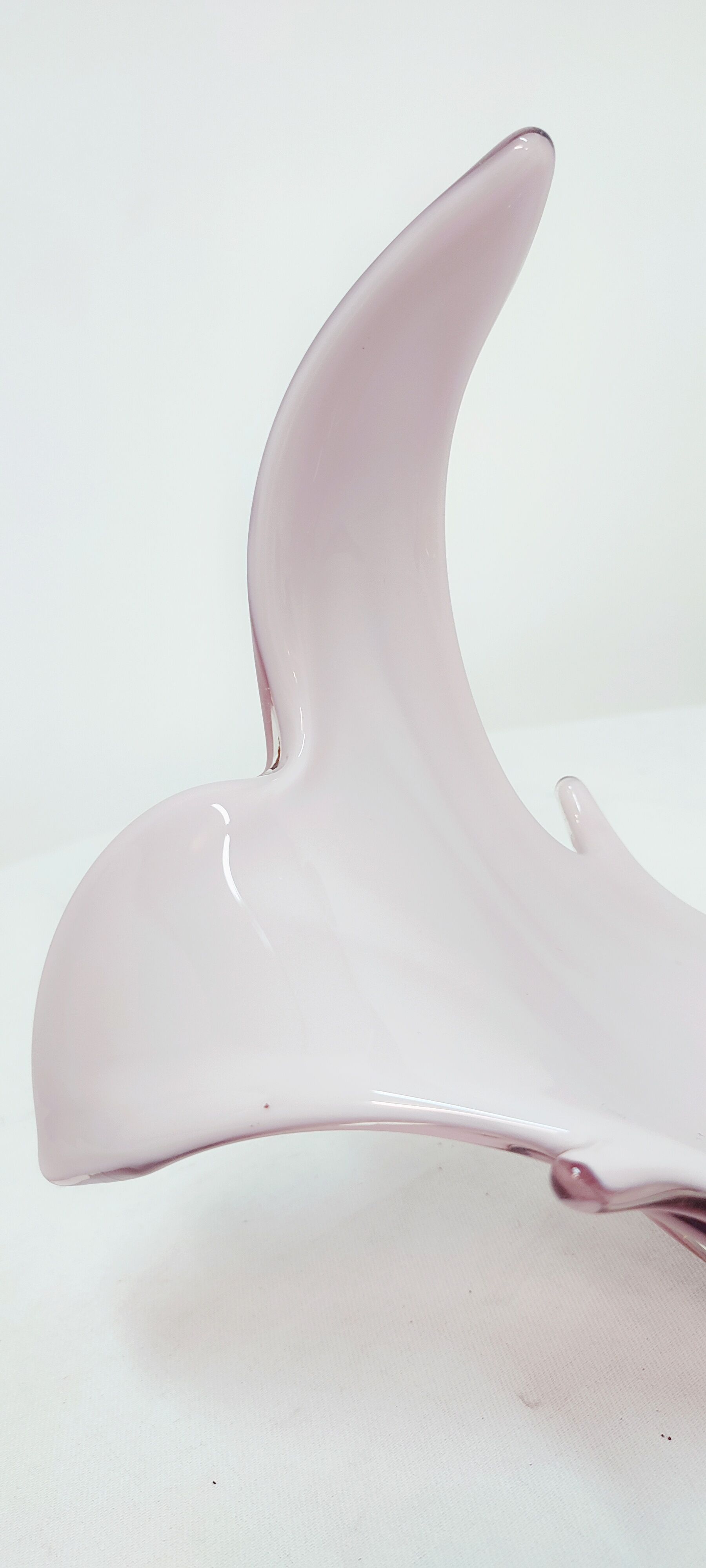 Centre de table en verre de Murano, Italie, années 1980.