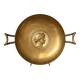 Ancien coupe en bronze doré barbedienne, relief Junon d'après Levillain, 19ème s.