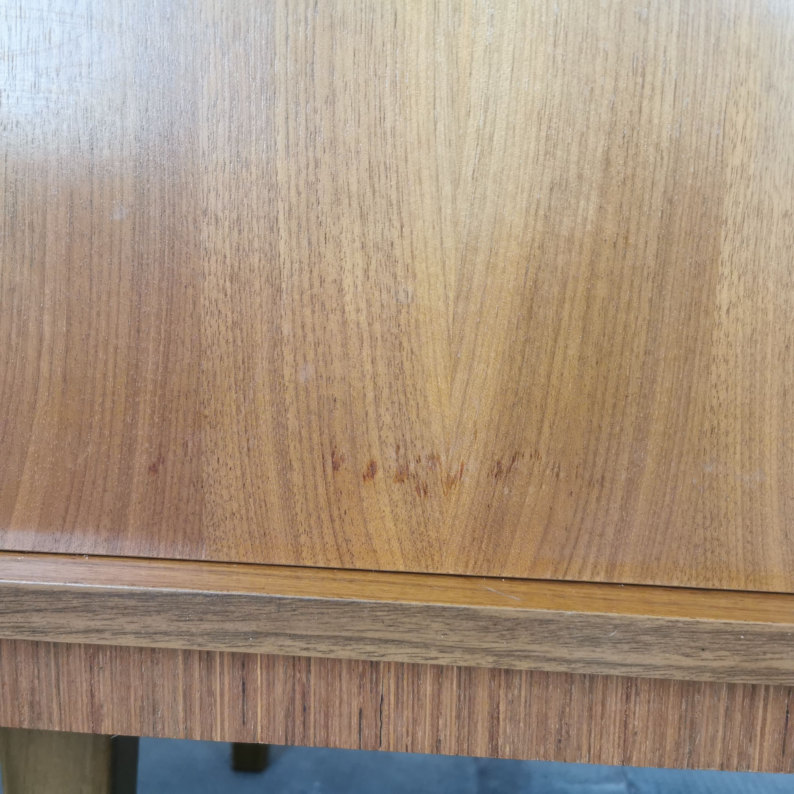 Vintage enfilade, walnut veneer 1970