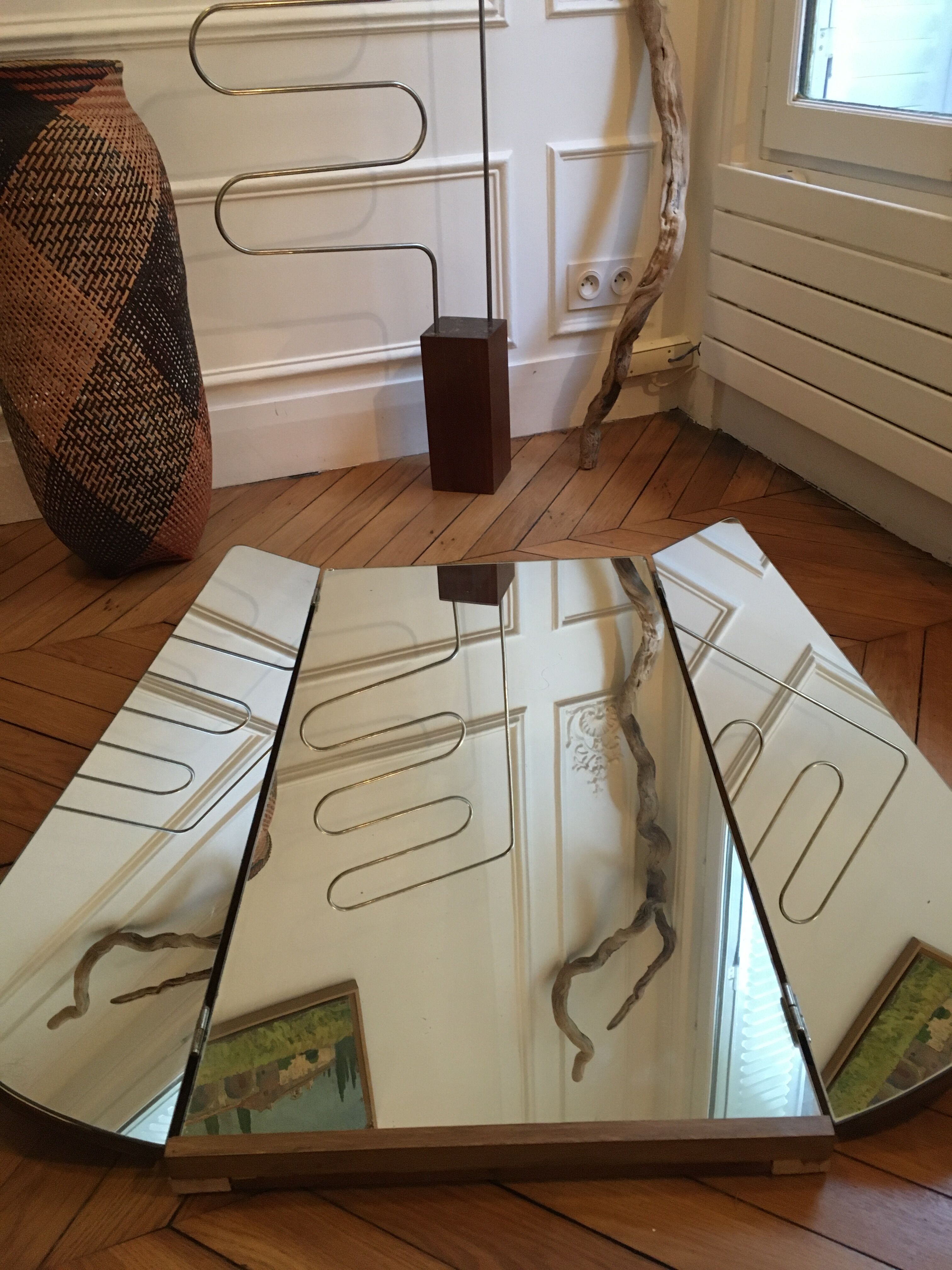 Miroir triptyque